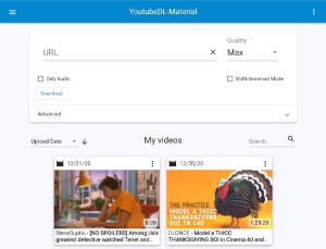 загрузчик youtube мощный интерфейс