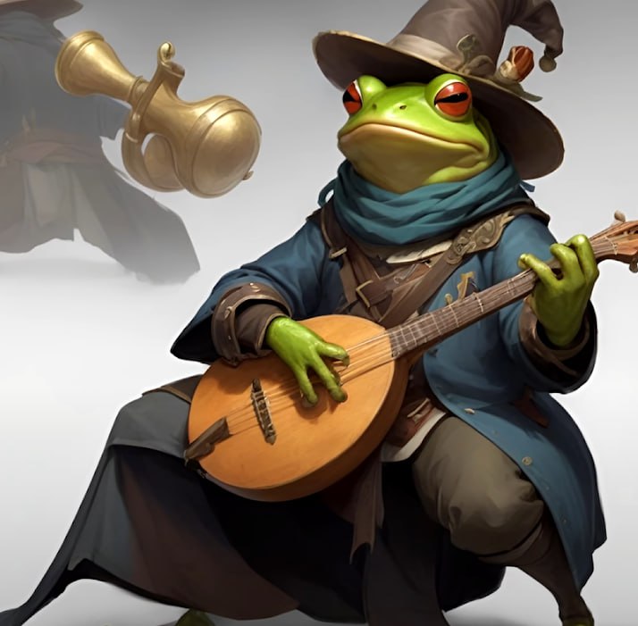 Игроки Dota 2: Лягушка с гитарой