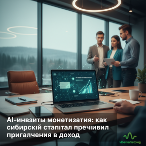 AI‑инвайты монетизация сибирского стартапа