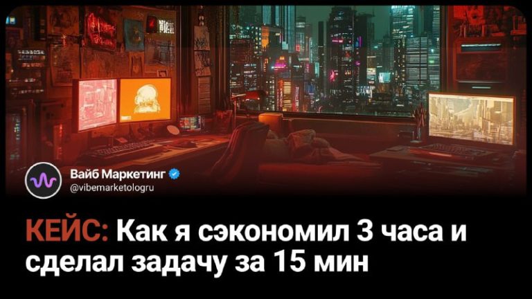 Кейс 15.10.2025: ИИ‑ассистент сократил 3‑часовую задачу до 15 минут 1 ИИ‑ассистент сократил до 15 минут