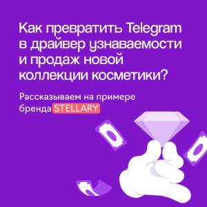 охват в телеграм CTR 2,5%