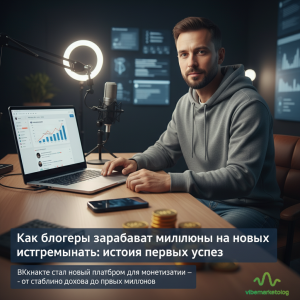 Как блогеры заработали миллионы на новых инструментах: история первых успехов 3 Похоже, в запросе не указано ключевое слово (пустые кавычки). Какое ключевое слово включить? Ниже — три готовых варианта с разными предполагаемыми ключевыми словами; выберите нужный или укажите свой. Варианты: - Ключевое слово: блогеры заработали миллионы — alt: Блогеры заработали миллионы - Ключевое слово: новые инструменты — alt: Блогер и новые инструменты - Ключевое слово: история первых успехов — alt: История первых успехов блогеров Напишите, какой вариант предпочитаете или пришлите точное ключевое слово.