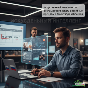 Вы не указали ключевое слово — предполагаю «Искусственный интеллект». Варианты (3–5 слов): - Искусственный интеллект в рекламе - Искусственный интеллект для брендов - Российские бренды и искусственный интеллект - Искусственный интеллект реклама 2025 Хотите другой ключевой запрос вставить вместо «Искусственный интеллект»?